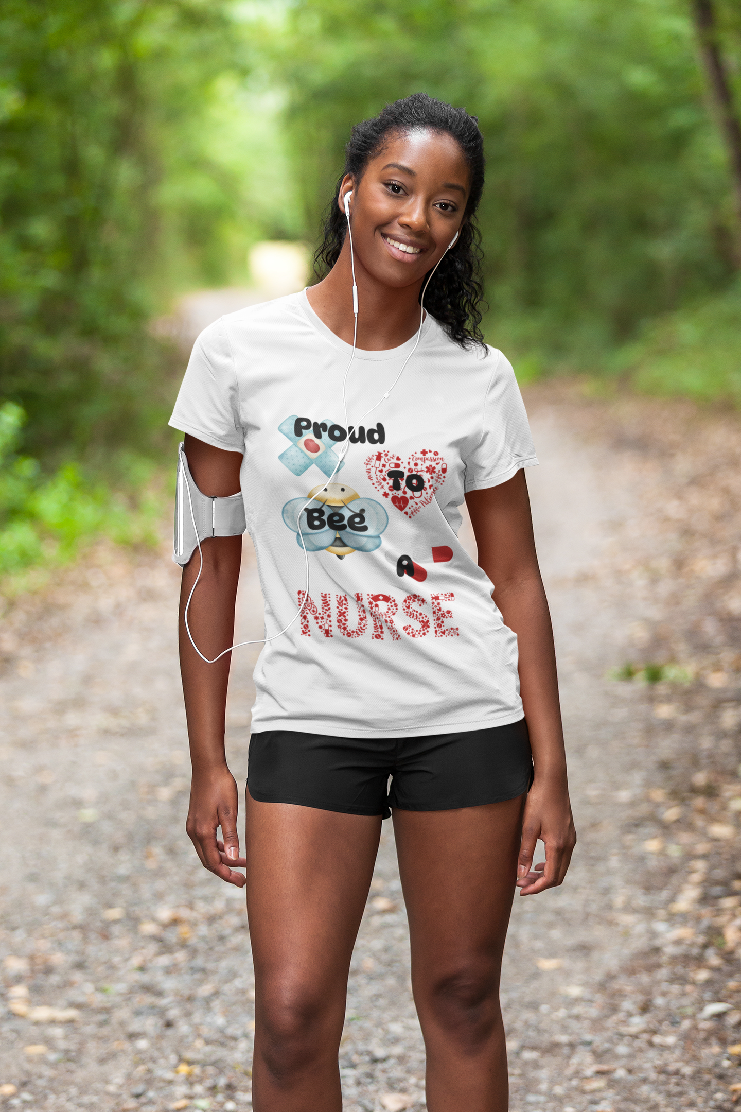 Proud To Bee A Nurse -Unisex Premium t-shirt